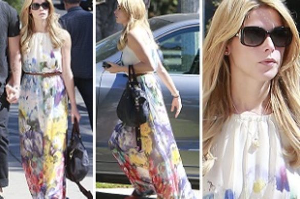 Ashley Greene w kolorowej sukience