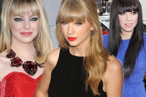 Najmodniejsze grzywki gwiazd Hollywood