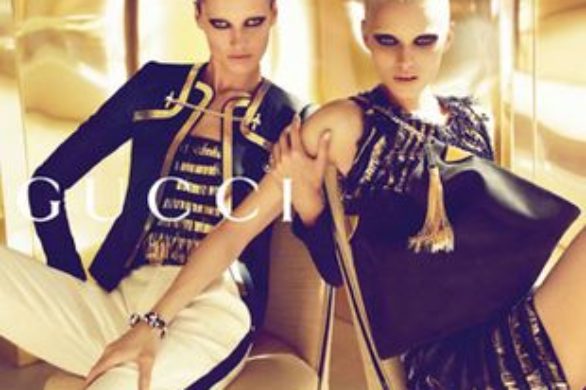 Abbey Lee Kershaw i Karmen Pedaru dla Gucci