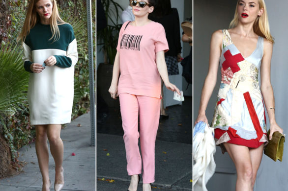 Dziwne stylizacje gwiazd na gali Vogue Fashion (FOTO)