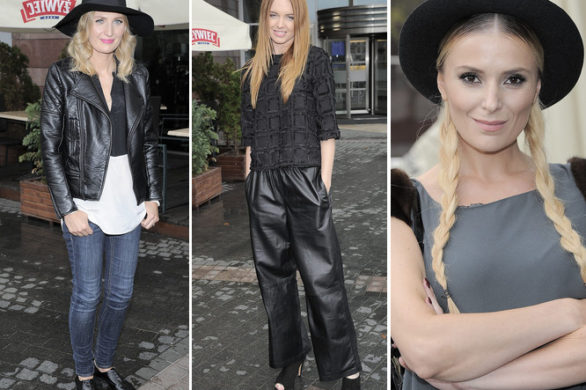 Jesienne stylizacje gwiazd na konferencji programu TVP2