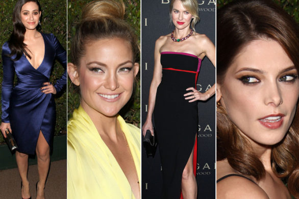 Makijaże, fryzury i kreacje gwiazd na gali BVLGARI (FOTO)