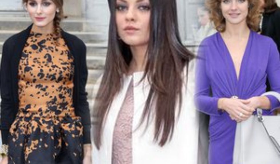 Gwiazdy na pokazie Diora (FOTO)