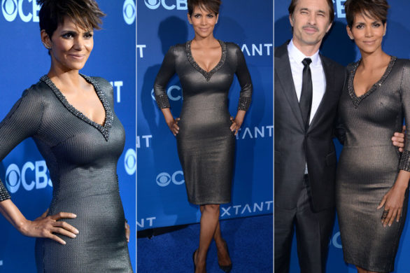 Halle Berry w obcisłej sukience od Jenny Packham (FOTO)