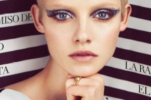 Ginta Lapina w futurystycznej sesji dla Harper’s Baaza