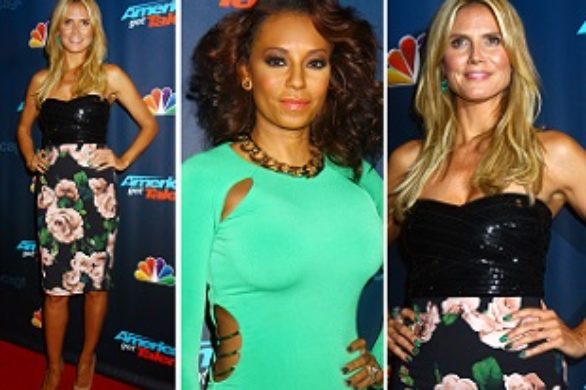 Heidi Klum vs Mel B w programie America’s Got Talent