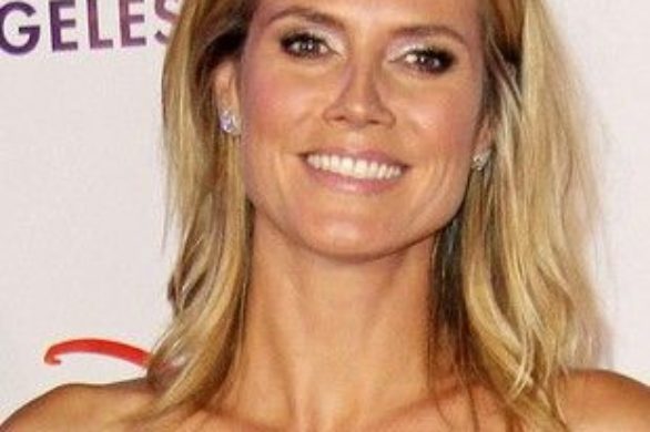 Heidi Klum i burza sztucznych włosów (FOTO)