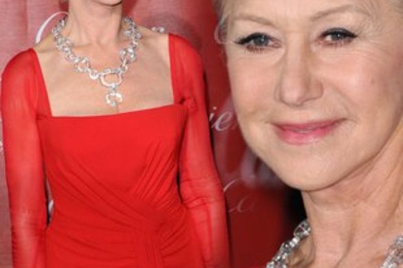 Helen Miren w sukni marki Escada (FOTO)