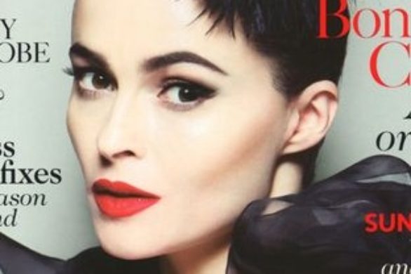 Helena Bonham Carter na okładce Vogue UK