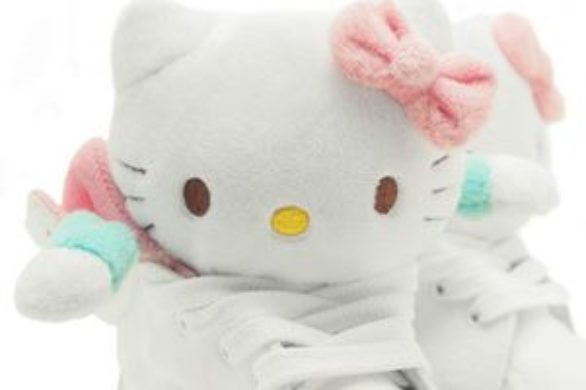 Buty z pluszową Hello Kitty (FOTO)