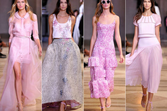 Carolina Herrera spring 2016 – króluje róż (FOTO)