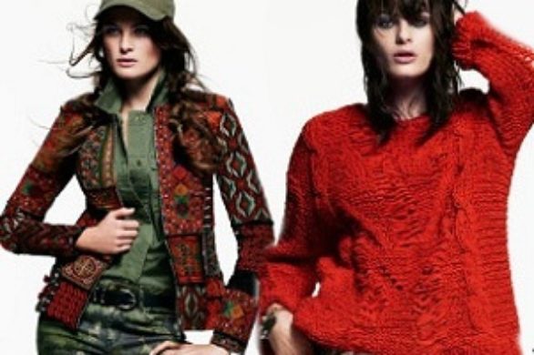 Isabeli Fontana w wiosennym lookbooku H&M
