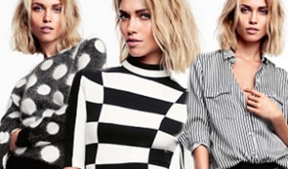 Czarno-białe esy floresy od H&M