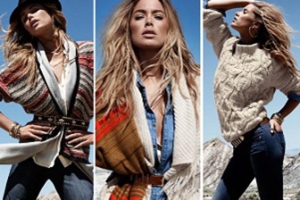 Doutzen Kroes w kampanii H&M Winter na jesień-zimę 2013/14