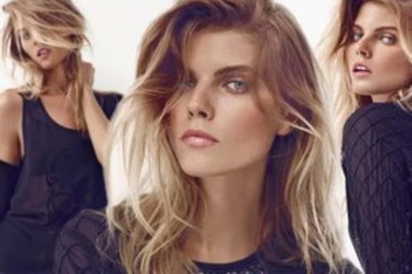 Pełen czerni lookbook H&M