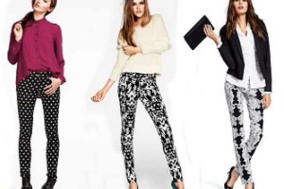 Wzorzyste spodnie od H&M