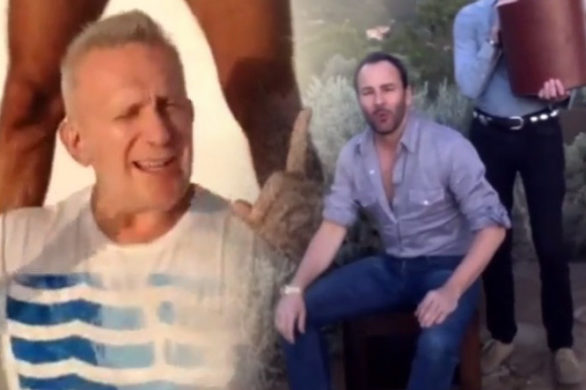 Ford i Gaultier także dołączyli do ALS Ice Bucket Chalenge!