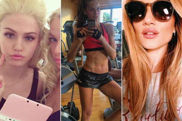 Czym modelki pochwaliły się na Instagramie? (FOTO)