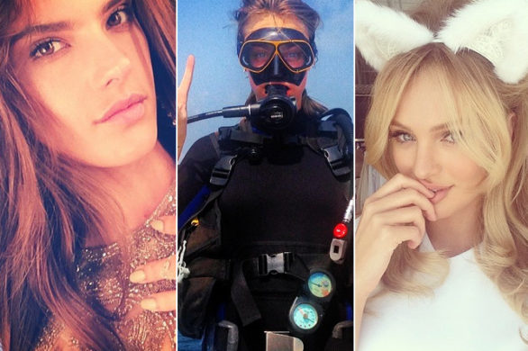 Najlepsze zdjęcia modelek opublikowane na Instagramie (FOTO)