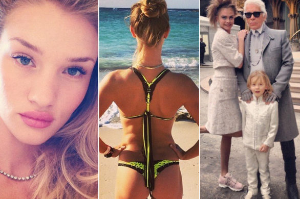 Najlepsze zdjęcia modelek opublikowane na Instagramie (FOTO)