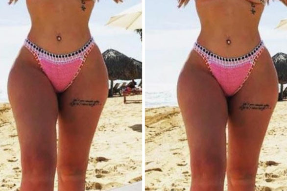 Ktoś sfotografował, jak ta dziewczyna wygląda naprawdę. I nagle czar pryska…