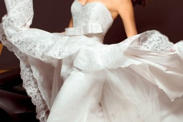 Irina Shayk w kolekcji sukien ślubnych  Alessandro Angelozzi