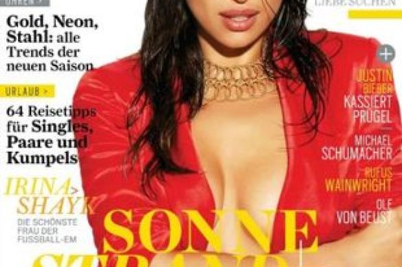 Irina Shayk w niemieckim GQ