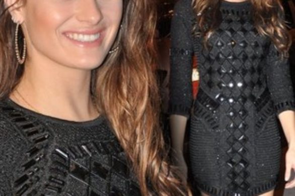 Mała czarna Isabeli Fontana (FOTO)