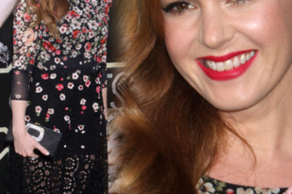 Isla Fisher w sukni Dolce&Gabbana (FOTO)