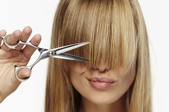 Jak samodzielnie obciąć grzywkę, aby nie zrobić sobie krzywdy?