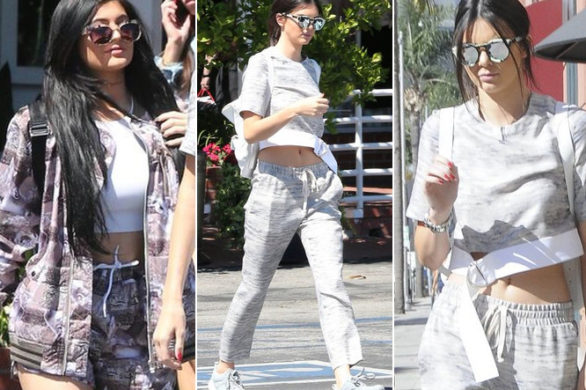 Kylie i Kendall Jenner noszą się na sportowo (FOTO)