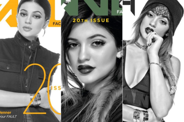 Kylie Jenner na trzech okładkach Fault Magazine (FOTO)