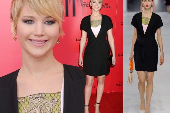 Jennifer Lawrence potwierdza słabość do kreacji Diora