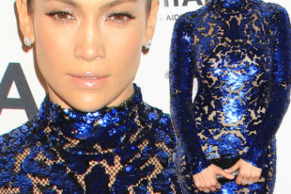 Jennifer Lopez w sukni Toma Forda (FOTO)