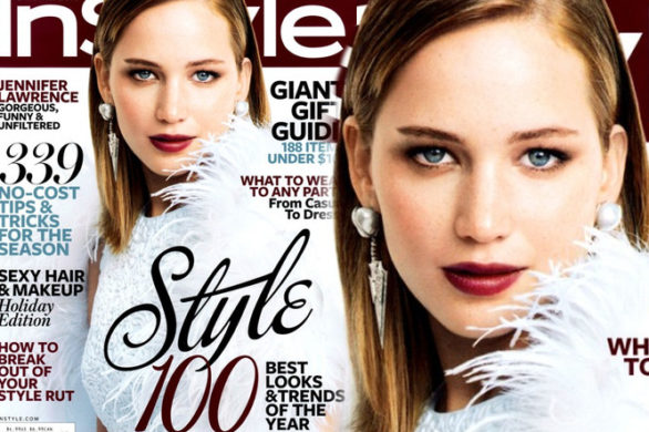 Jennifer Lawrence gwiazdą InStyle (FOTO)