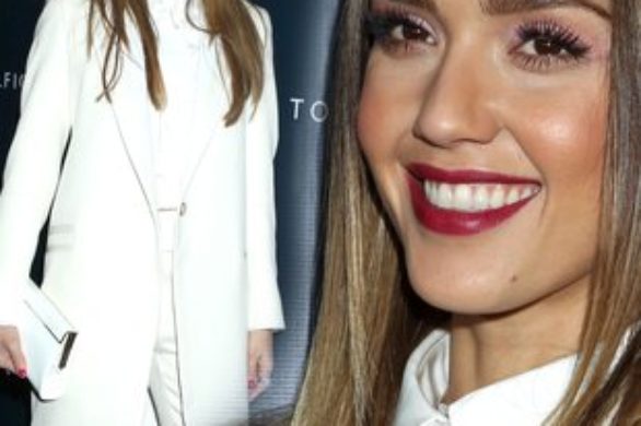 Jessica Alba na otwarciu butiku Tommy’ego Hilfigera