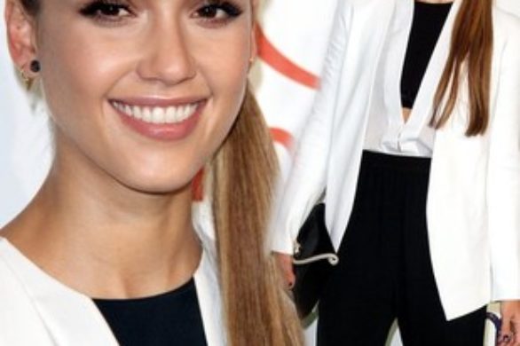 Dziewczęce uczesanie Jessiki Alby (FOTO)