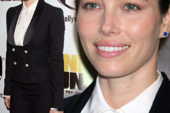 Jessica Biel w Dolce&Gabbana