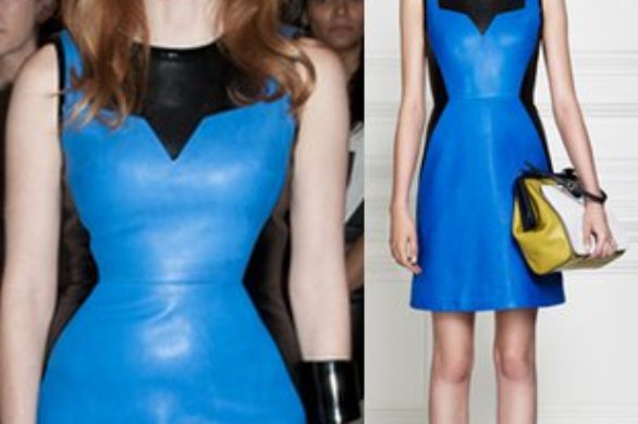 Jessica Chastain w skórzanej sukience od Jasona Wu (FOTO)