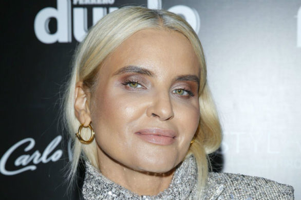 Joanna Horodyńska cała w panterce żegna się z platyną na włosach