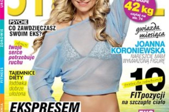 Joanna Koroniewska na okładce Shape
