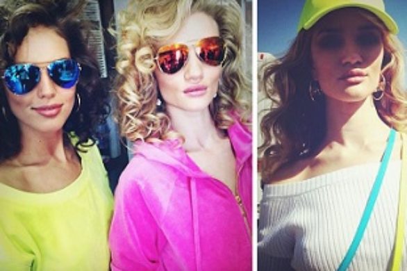 Rosie Huntington-Whiteley i zapowiedź kampanii Juicy Couture