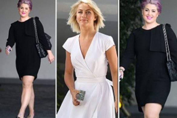 Kelly Osbourne w czerni czy Julianne Hough w bieli?
