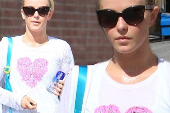 Julianne Hough w legginsach