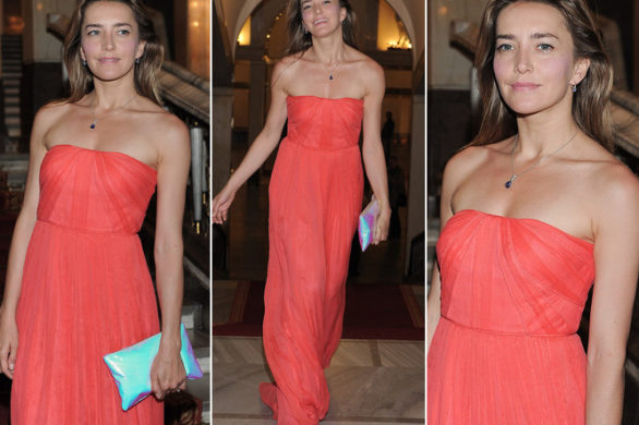 Szykowna Kamilla Baar w sukience maxi (FOTO)