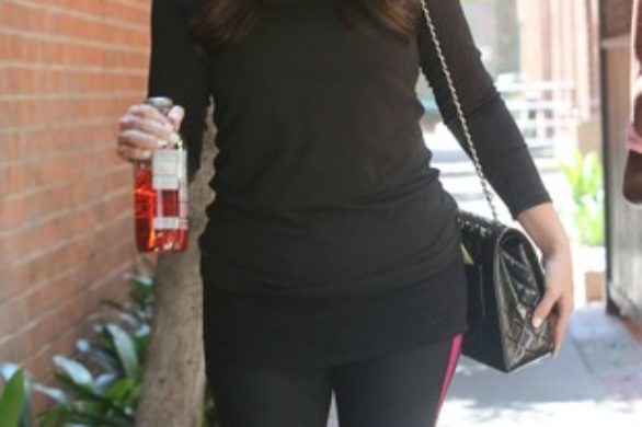 Khloe Kardashian w sportowej stylizacji
