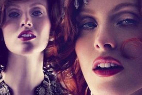 Karen Elson w Harper’s Bazaar