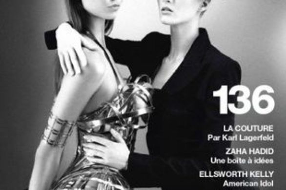 Gwiazdy modelingu w obiektywie Karla Lagerfelda