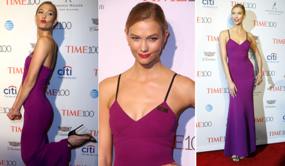 Karlie Kloss w sukience projektu Victorii Beckham (FOTO) Karlie Kloss w sukience projektu Victorii Beckham (FOTO)