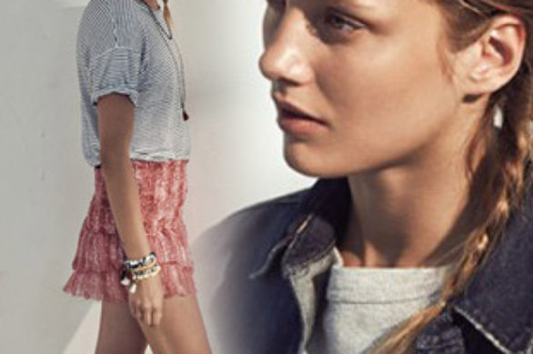 Karmen Pedaru w kampanii Isabel Marant Etoile